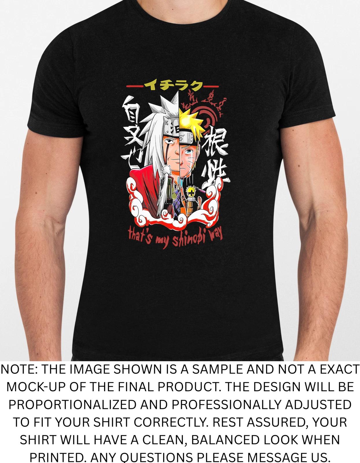 Men s and Women s T-shirts Anime 02 Graphic M