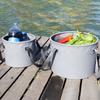 High Temperature Resistance Folding Bucket No Odor Fishing Bucket Camping Bucket  Outdoor