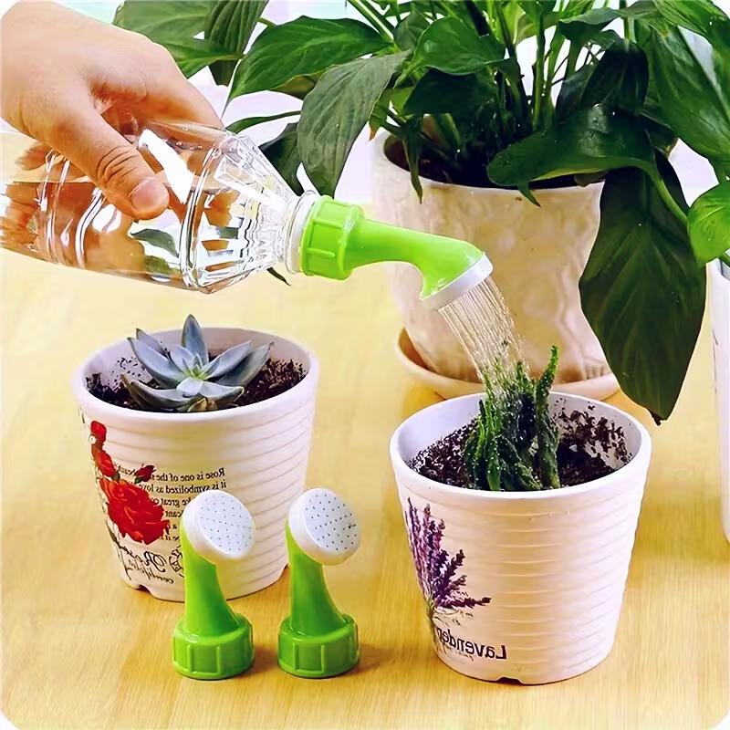 3pcs Bottle Watering Device Plant Watering Nozzle Potted Plant Watering Device With Spray Head Garden Tool