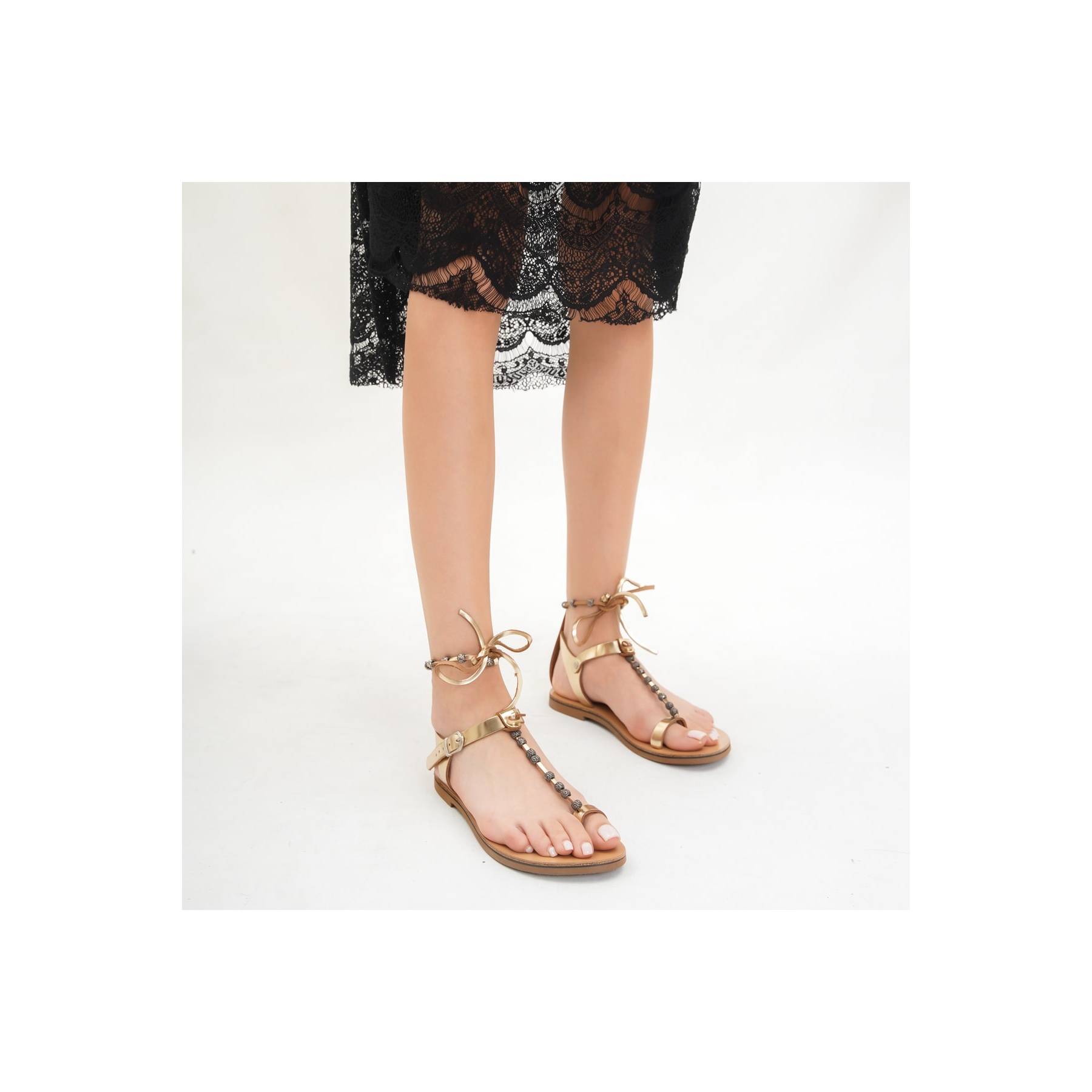 

Женские сандалии из натуральной кожи ручной работы Gold Bodrum Комфортные повседневные качественные стильные легкие сандалии