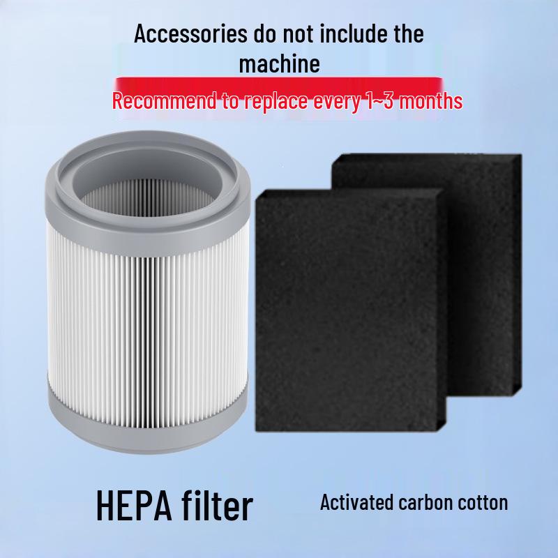 Compact Air Purifier for Home, Office, and Bedroom - Deodorizes Pets, Removes Smoke, Odors, and Formaldehyde.