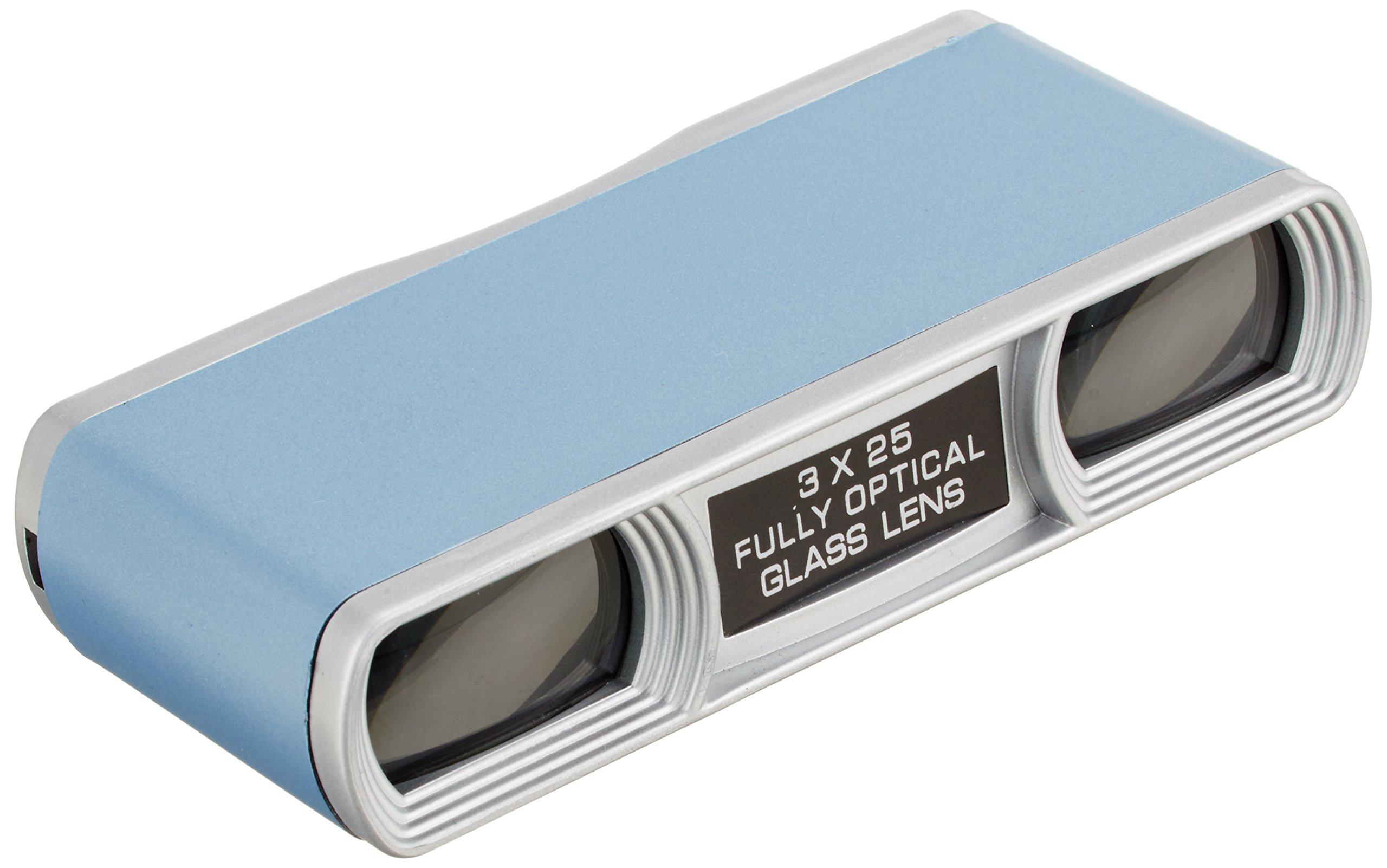 

MIZAR-TEC Opera Glasses, 3x Magnification, 25mm Aperture, Compact Type, Blue, PET 300BL