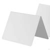 12 Pcs Mini Chalkboard Table Signs Double Sided Erasable Food Wordpad Place Cards Message