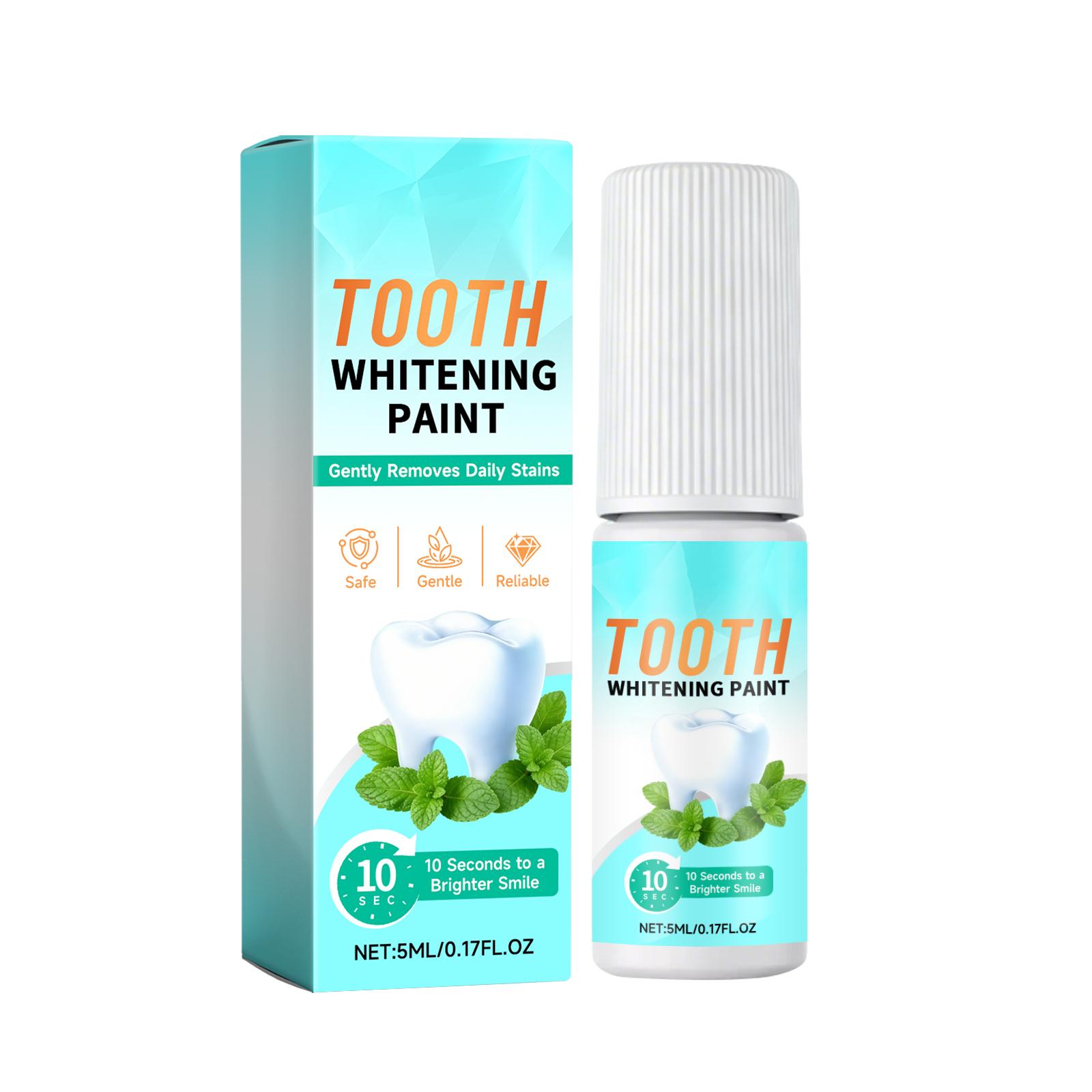 Instant Teeth Whitening Paint Teeth Paint For Teeth Whitening  Fot Getting A Brighter And More Confident Smile  20ml One Size
