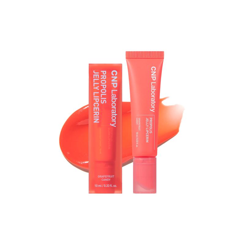 [CNP] Propolis Jelly Lipcerin (10ml) - Advanced Lip-Surface Moisture Protection Matrix & Radiant Propolis Jelly Glow Balm (5 Sweet Flavors)