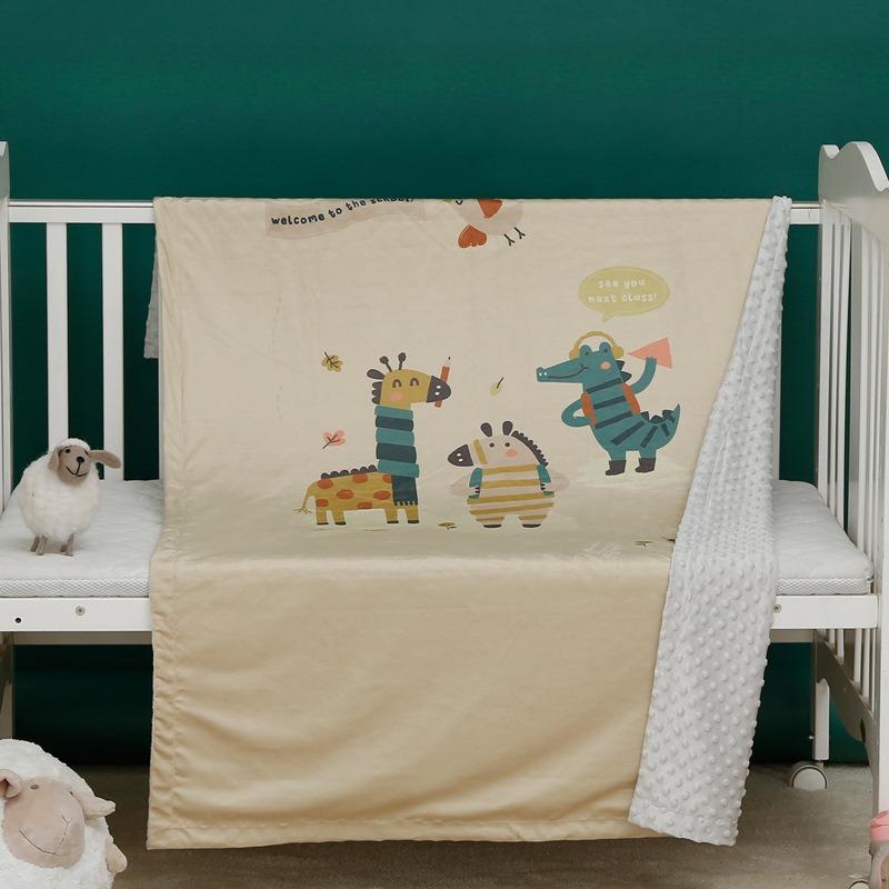 Soft Doudou Soothing Blanket for Newborn Baby Swaddle Blanket Cartoon Stroller Blanket Flannel Thermal Bedding Swaddle Wrap