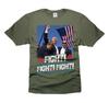 Maglietta di Supporto Donald Trump DJT Maglietta con Pugno Chiuso Trump Rally PA Trump 2024 Maglietta