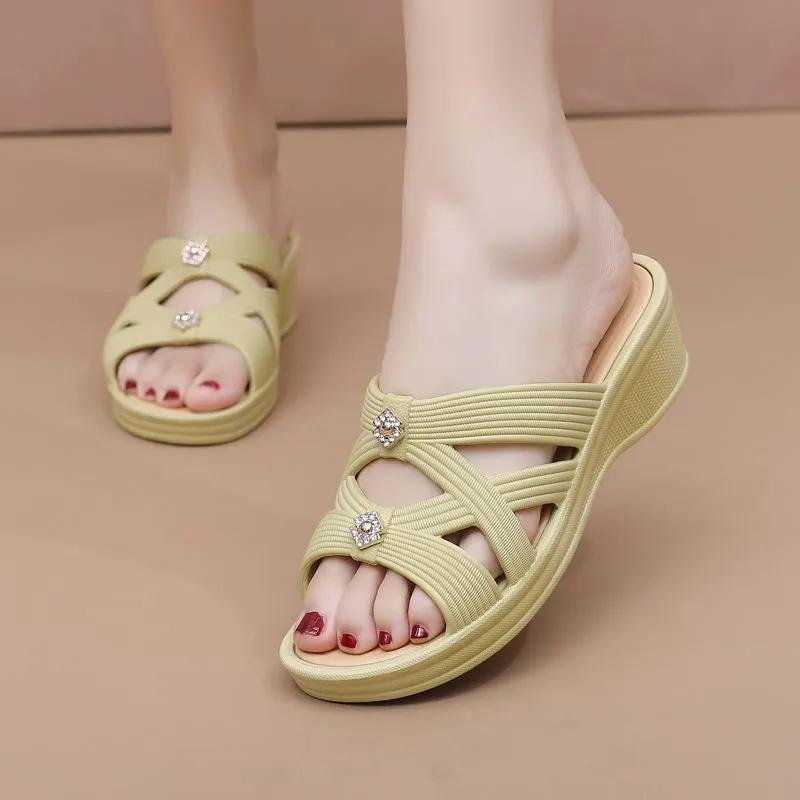 

босоножки женские классические с открытым носком высокого качества весенне-летние босоножки на танкетке женские классические удобные весенне-летние туфли ab538 36