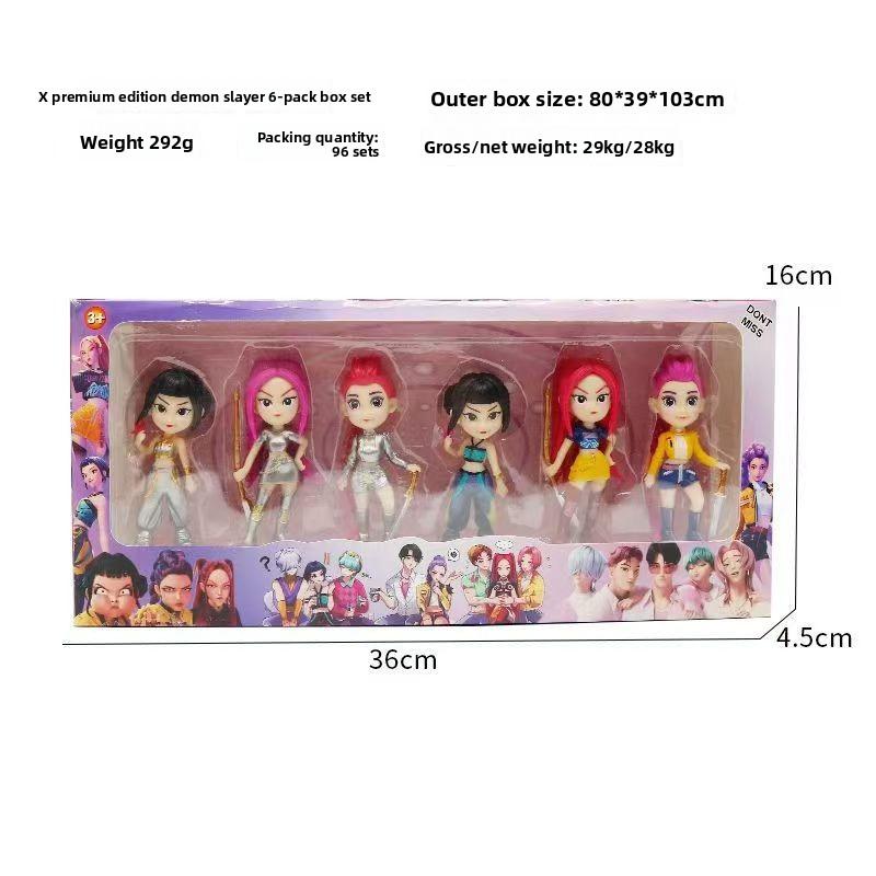 Neue Hexenjäger K-Pop Star Figurenserie Periphere Puppe Blind Box Set Modell Ornament