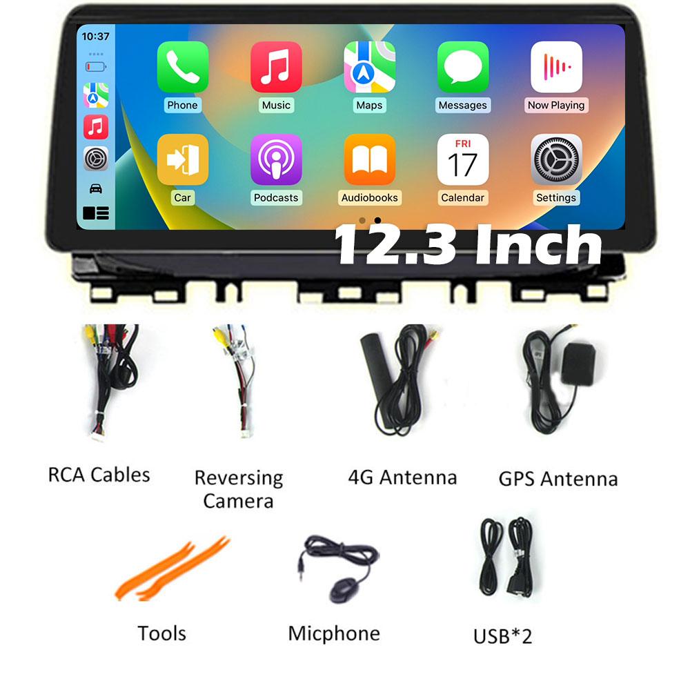 12.3 Inch Android 14 DSP For Kia Cerato 4 Forte K3 2019 - 2022 Car Multimedia Player Stereo BT Carplay Wifi Android Unit