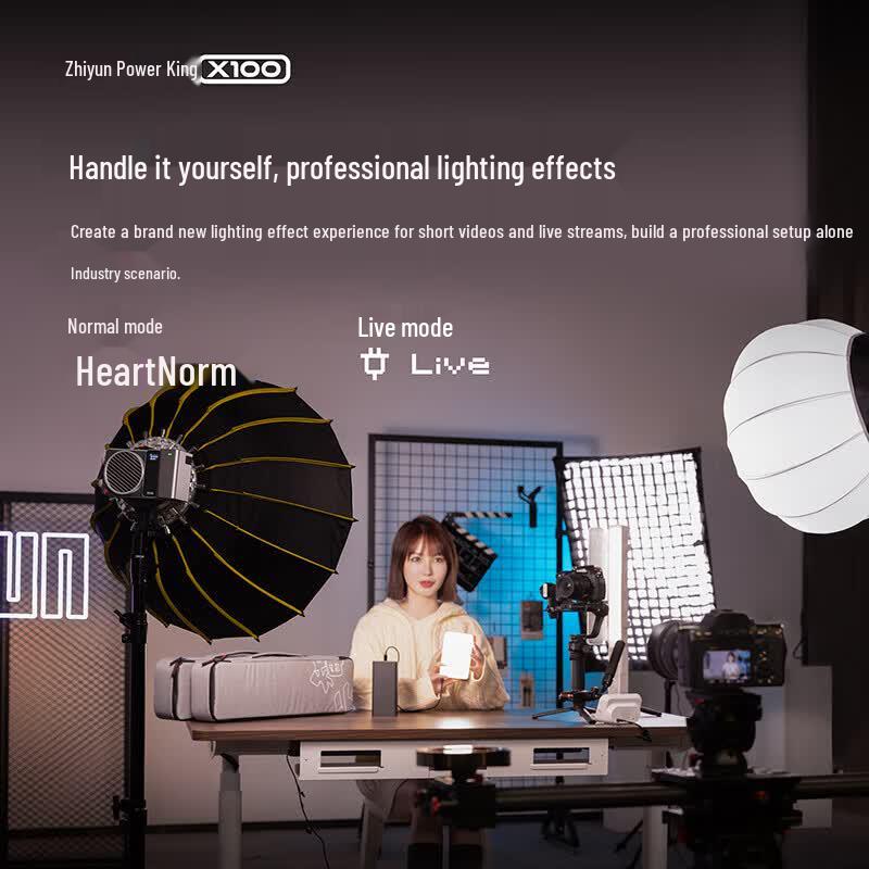 Zhiyun PowerKing X100 PRO 100W LED Video Light