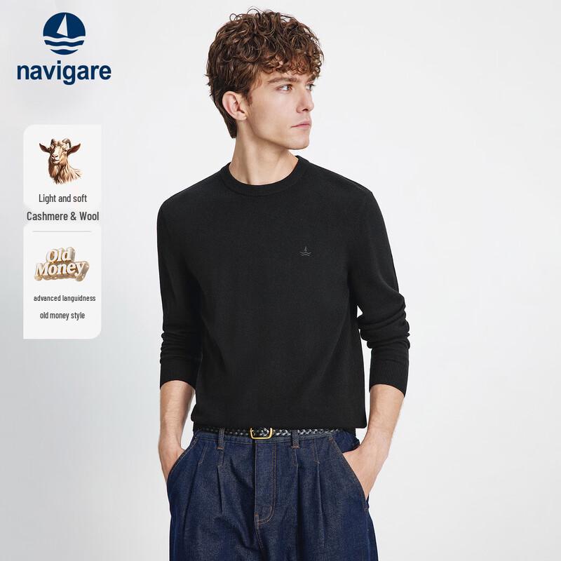 

Navigare Men s Wool & Cashmere Crew Neck Sweater XL