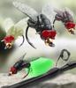 Artificial Fly Fishing Lures Set with Realistic Fly Shape Durable Fishing Baits for Freshwater and Saltwater Fishing Tackle Accessories