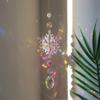 Catcher Butterfly Lotus Rainbow Christmas Decoration Crystal Diamond Moon Sun Home Garden Decoration Wind Chimes Pink Room Decor