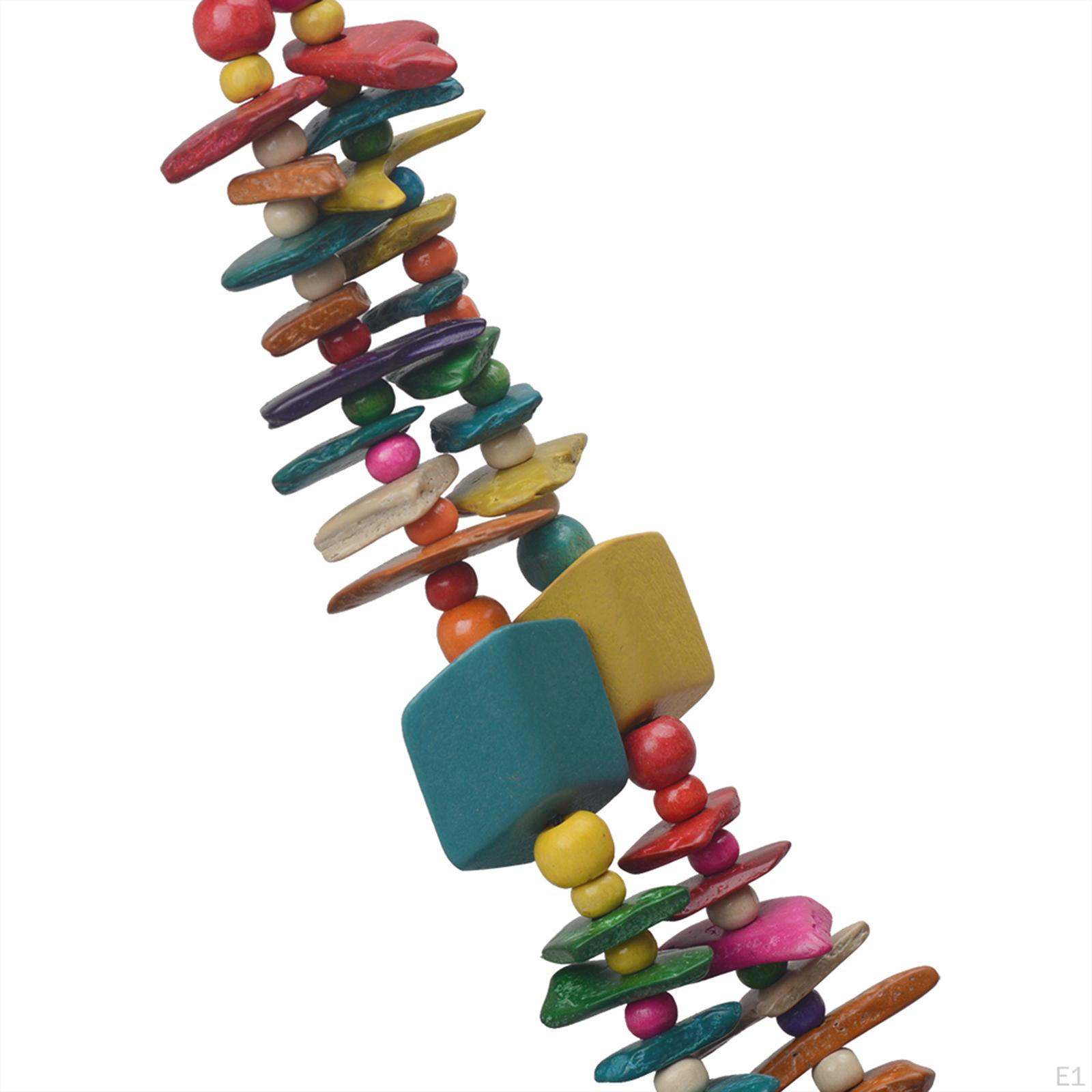 Ожерелье из деревянных бусин — фото 2