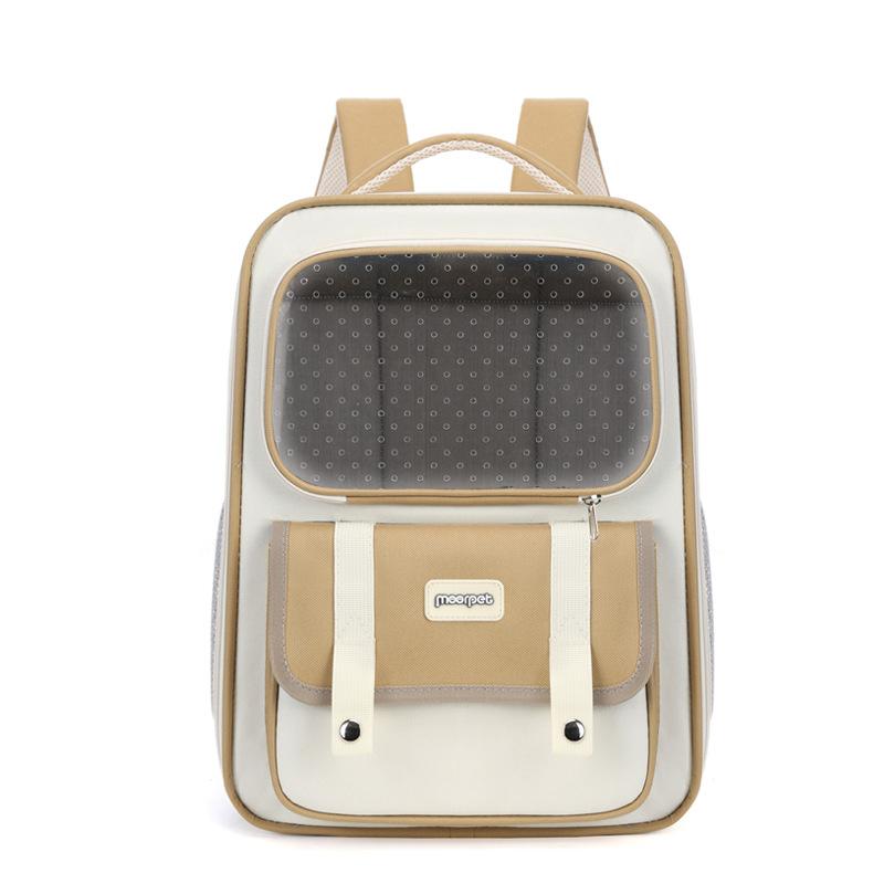 Cat Bag Outdoor Portable Pet Bag Shoulder Handheld Transparent Four Seasons Universal Cat Bag Breathable Cat Bag