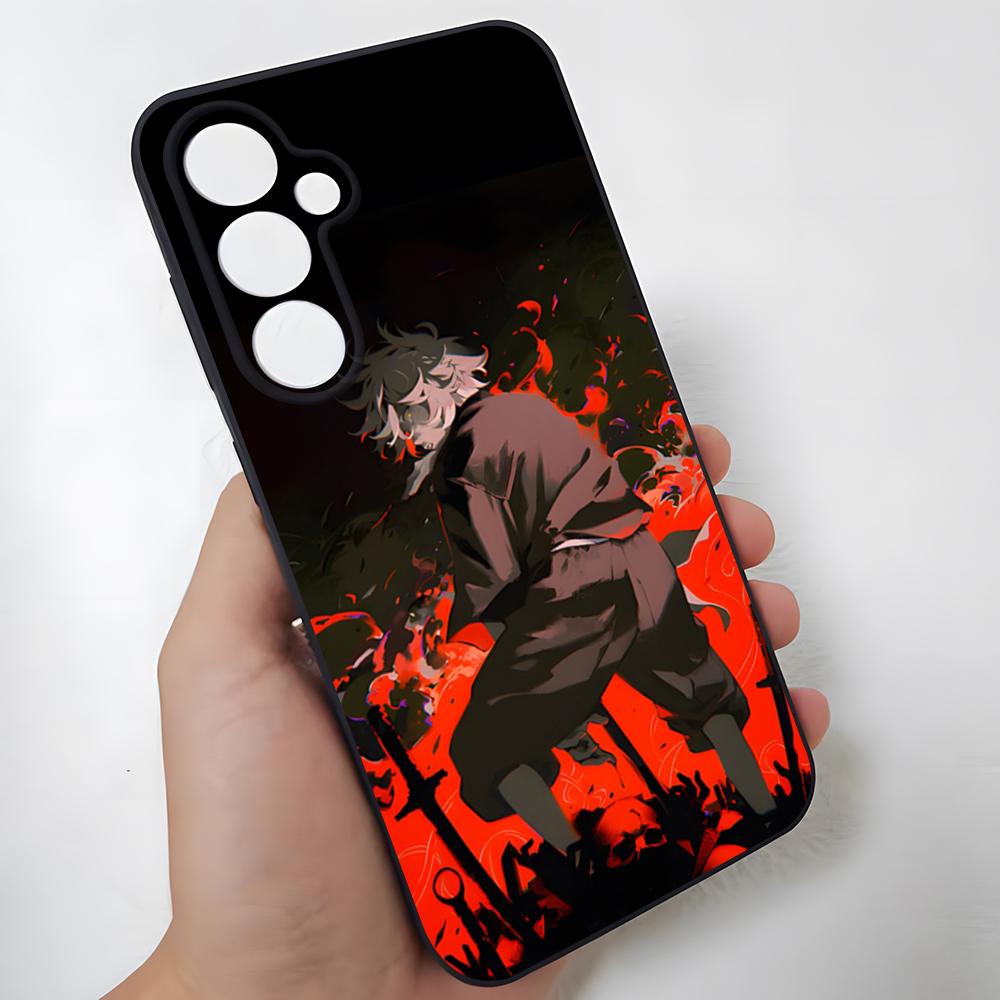 Anime Hells Paradise Phone Case For Samsung S26 Ultra S25 Edge Ultra S23 S22 S21 S20 Ultra Plus S24 Fe Glass Cover