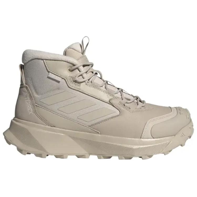Adidas Terrex Winter Leather Mid Rain.RDY Cold.RDY Wonder Beige Unisex Sneakers Tan Alumina ID3436