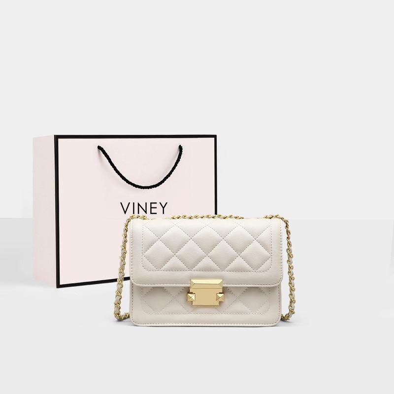 New Leather Fashion Messenger Bag Light Luxury Versatile Small Bag Commuter Women's Bag Shoulder Chain Bag Luggage