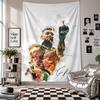 Wall TapestryConor Mcgregor Art Hanging Cloth Decorative Background Cover for Room Decoration