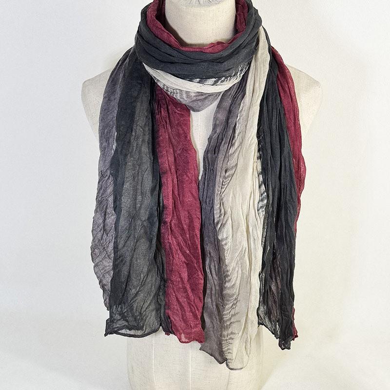 Women's Cotton and Linen Scarf Fashionable and Versatile Temperament Scarf Warm and Soft Scarf