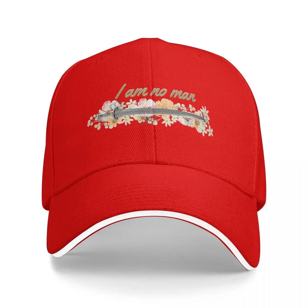 I Am No Man Baseball Cap Foam Party Hat Custom  Beach Bag Mens Tennis Womens