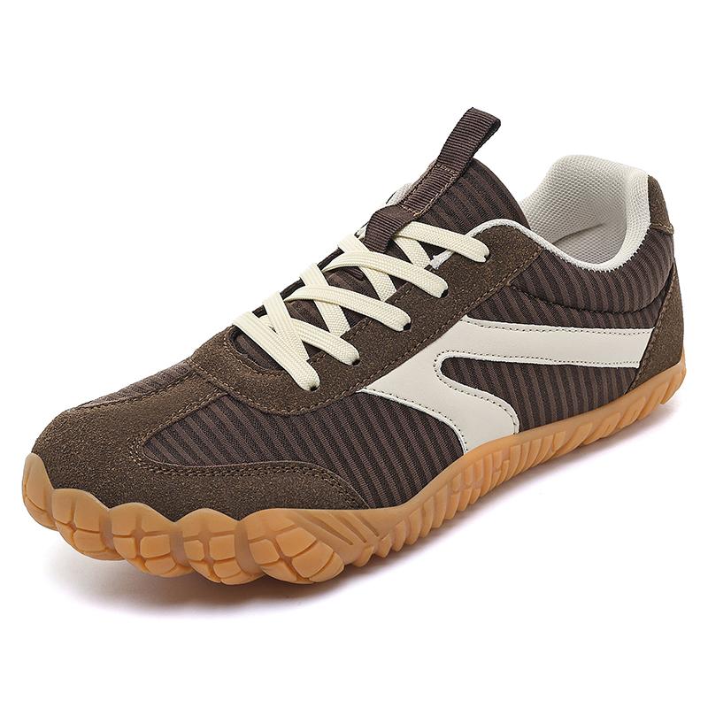 Große Größe 49 Unisex ExtraWeit Barfußschuhe Für Männer Frauen Outdoor Atmungsaktiv Breite Zehenbox Freizeitschuhe 45 braun