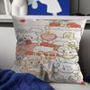 Japan Mmikko CCharacters Pillow Gift Home Office Decoration Pillow Bedroom Sofa Car Cushion CoverPillow Case