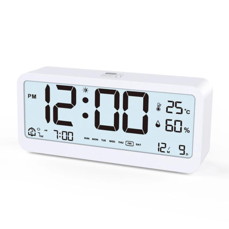 

Camping Essential Multifunctional Digital Clock LED Display Screen With Adjustable Temperature And Humidity Reading Dual Modes
