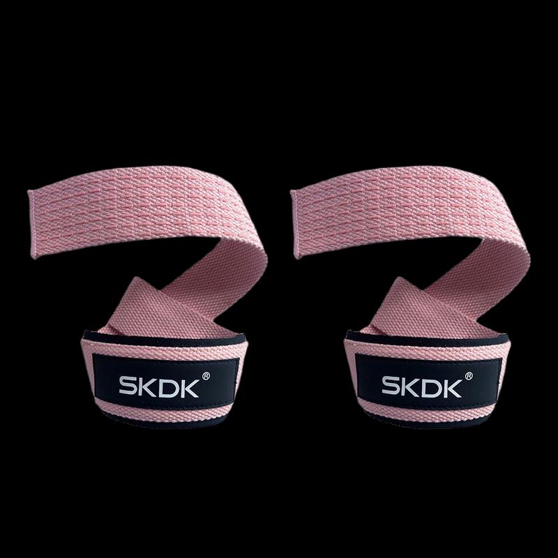 WEZHO Sports Deadlift Grip Straps with Wrist Support