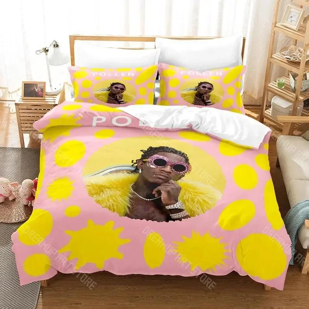 Brent Faiyaz Bedding Set Single Twin Full Queen King Size Bed Set Aldult Kid Bedroom Duvetcover Sets Anime