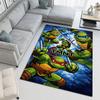 Turtles Time Retro Arcade Art Carpet Doormat Printing Art Bathroom Mat Room