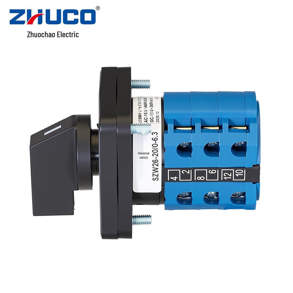 Zhuochao SZW26-20/0-6.3 Seven-Speed Universal Changeover Switch