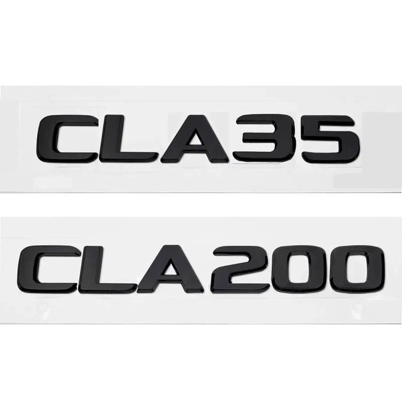 3D ABS 2017-2020 New For Mercedes-Benz CLA Class CLA35 CLA45 CLA63 CLA180 CLA200 CLA220 CLA250 Trunk Rear Letter Badge Emblem QU8