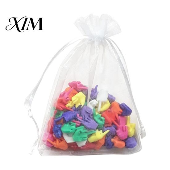 Middle Finger Desk Decoration 25/50/100Pcs 3D Printed Mini Set, Tiny Colorful for Desktop Toy Decor, Miniature Hand Gesture Figurine Gag Gift,