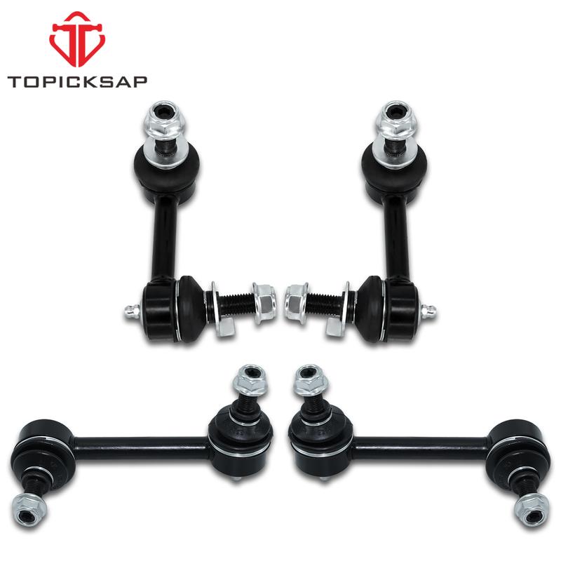 TOPICKSAP 4pcs Front Rear Stabilizer Sway Bar Links Kits for Nissan 350z Infiniti G35 2003 2004 2005 - 2007 2008 2009