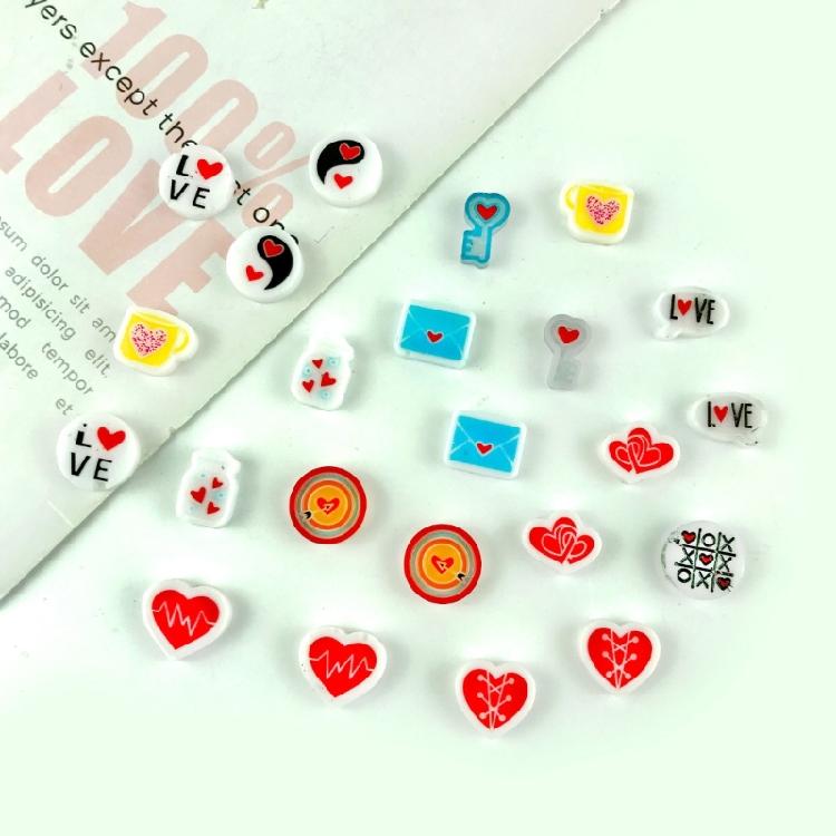 Multipurpose Creativity Jewelry Making with Stylish Heart Earring Mould Home Accessory Portable for Enthusiasts