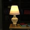 1/12 Dollhouse Miniature Desk Lamp Led Lamp Bedside Lamp Model Doll Home Simulation Table Lamp Furniture Decoration Toy