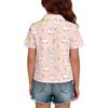 Kids Casual Short Sleeve Polo Shirt Animal Print T Shirt Lightweight Breathable Comfortable Daily Wear for Boys and Girls