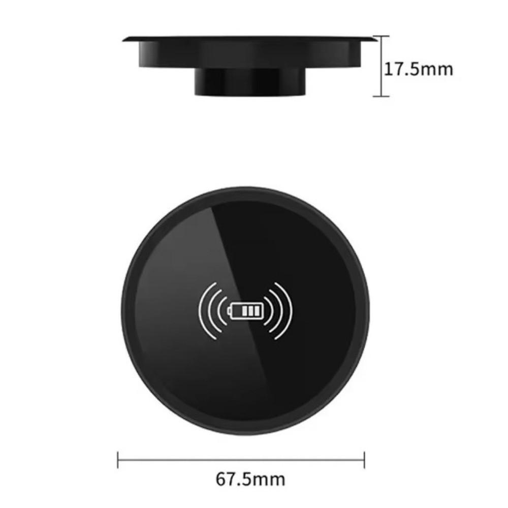 15W Fast Wireless Charger Pad Fast Charging Inductive Charging Base Desktop Wireless Charger
