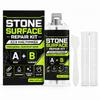 A+B Stone Surface Repair Kit, Multi Stone Types Compatible, Moldable for Filling Gaps, DIY Home Set 50ml Stone Countertop Repair Kit