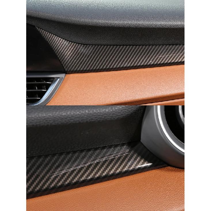 For Alfa Romeo Giulia 2017 2018 2019 2020 Car Styling Center Console Dashboard Panel Decoration Cover Trim Interior Accessories