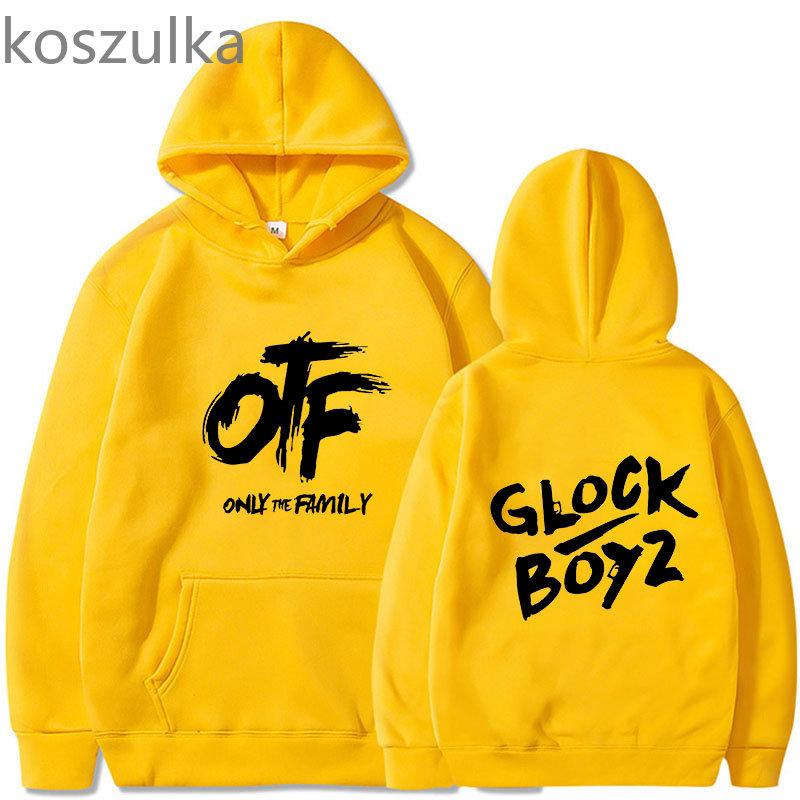 OTF Letter Print Hoodies Unisex Gothic Casual Unisexga Graphic Vintage/retro Unisex/women Four Seasons Polyester Fleece Sweatshirts