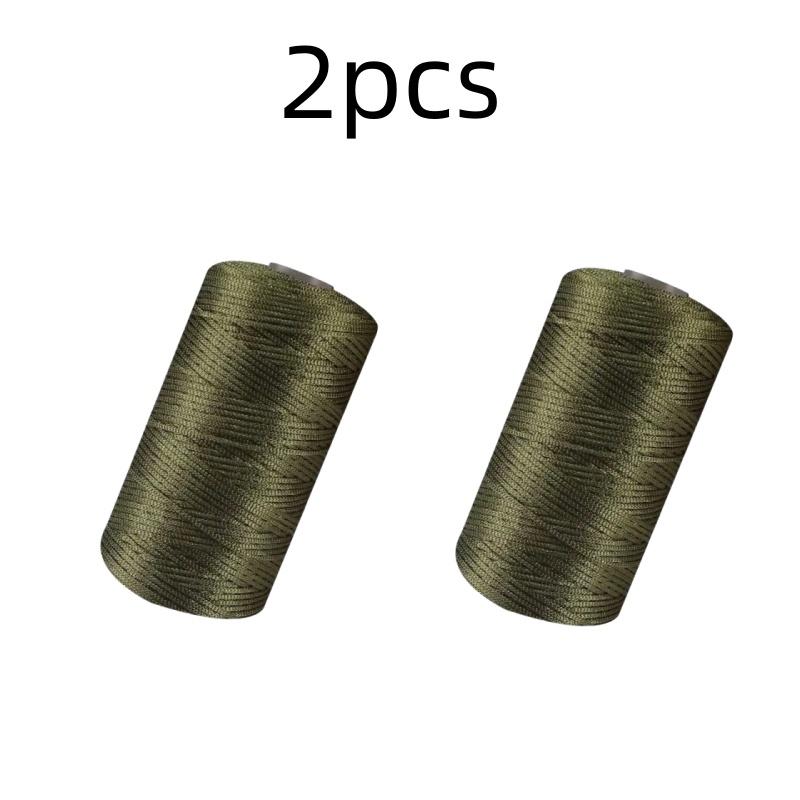 New Summer Crochet Yarn 1.5mm Thin Ice Cotton Thread for Hand Knitting Bag Hat Shoes 100g Hollow Line Colorful Nylon Cord
