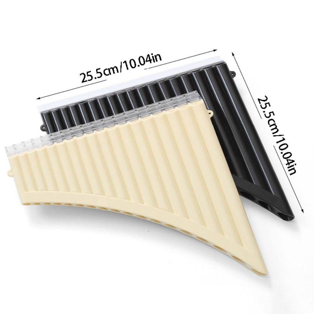 18 Pipes Pan Flute Portable Wind Instrument Beginner Friendly C Scale Panpipe  Musical Performance