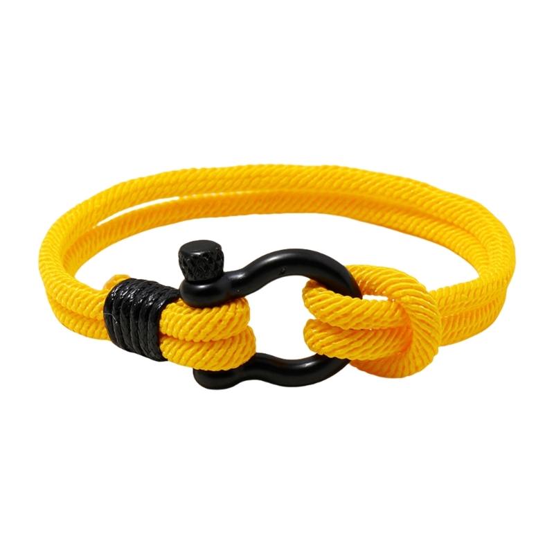Beautiful Couple Bracelets In Rope Portable Couple Wristband Adornment Stylish Bracelet with Adjustable Length