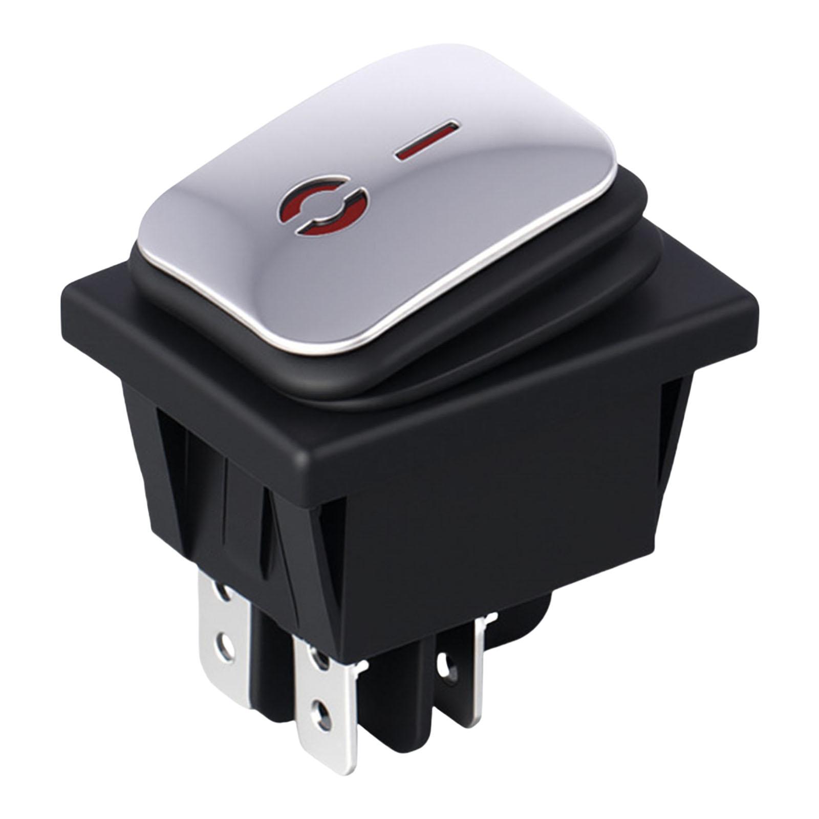 

Practical Snaped In Mounting IP65 Small Rocker Switches 16A Suitable for Wet Environment and Outdoor Installations