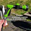 Adjustable High-pressure Sprayer Nozzle Hose Dog Shower Gun Pet Wash Cleaning Bath Water Foam Soap Sprayer Dog Clean Tool