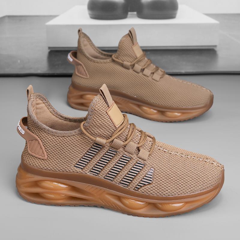 Men's and women's casual sports shoes, lightweight running shoes, large-sized breathable new spring and summer loafers