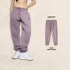 Men Women Warm Fleece Lined Hooded Sweatshirt Set Casual Loose Fit Winter Outfit Pure Color Streetwear